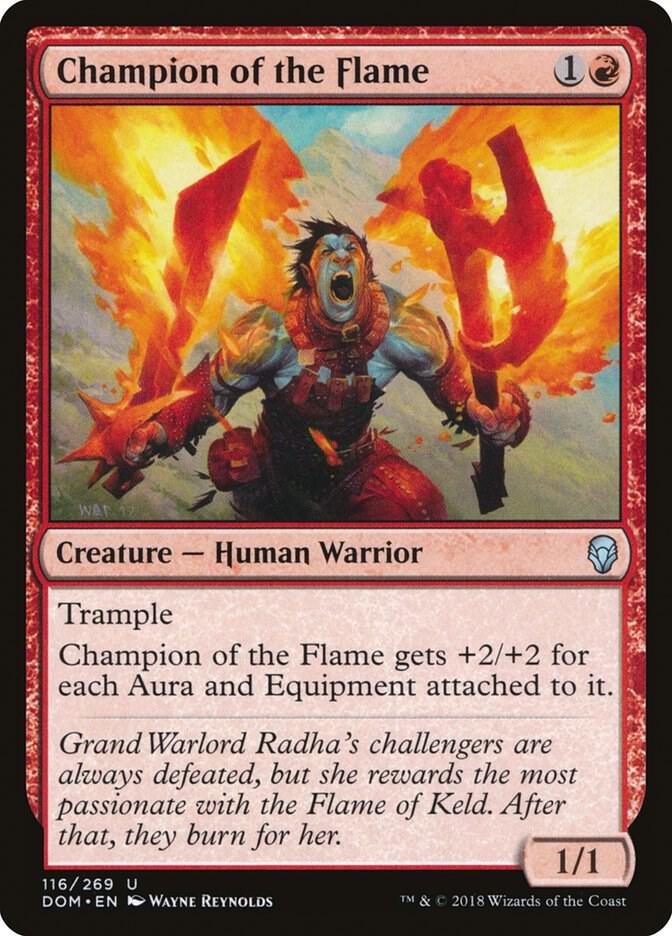 Champion of the Flame 116/269 (Dominaria)  | Good Games Modbury