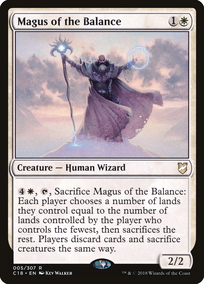 Magus of the Balance [Commander 2018] | Good Games Modbury