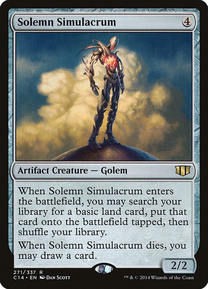 Solemn Simulacrum 271/337 (Commander 2014)  | Good Games Modbury