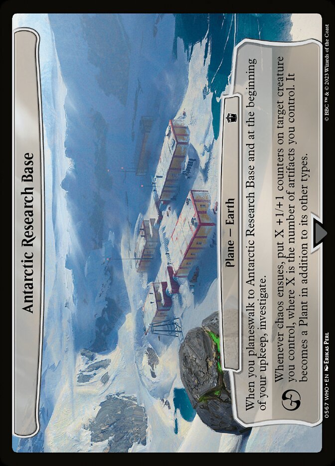 Antarctic Research Base 567/331 (Planechase: Universes Beyond: Doctor Who)  | Good Games Modbury