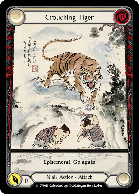 Crouching Tiger (Marvel) [DYN065] (Dynasty)  Cold Foil | Good Games Modbury