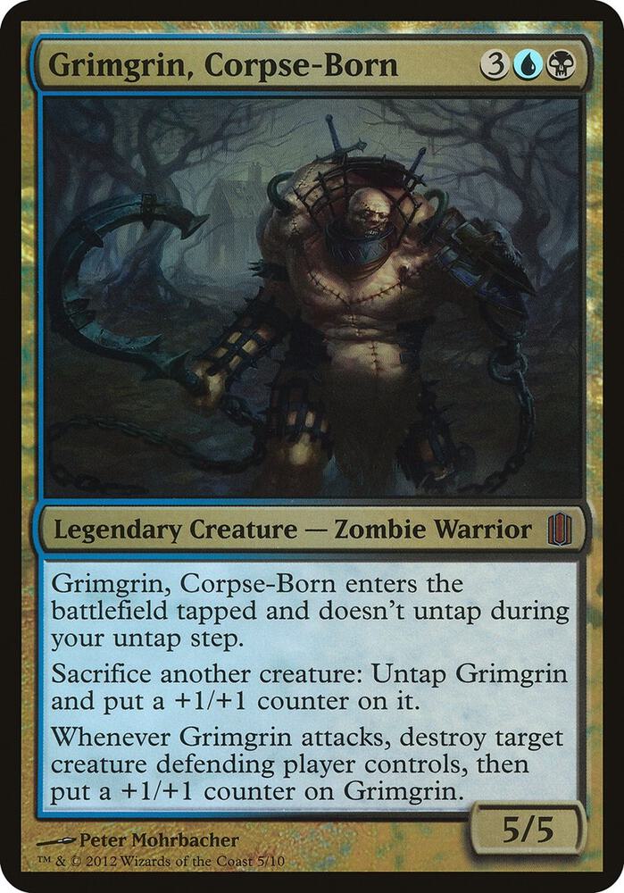Grimgrin Corpse Born Commanders Arsenal 5/10 (Oversize Cards)  - Foil | Good Games Modbury