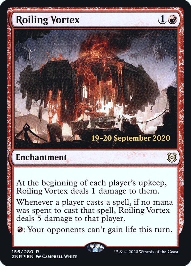 Roiling Vortex [Zendikar Rising Prerelease Promos] | Good Games Modbury