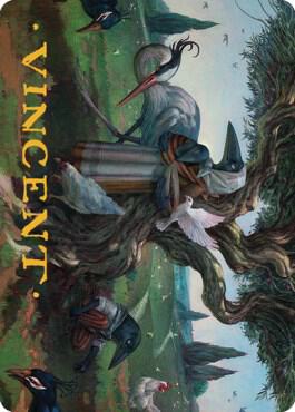 Kindred Discovery Art Card Gold Stamped Signature 29 (Art Series: Commander Legends: Battle for Baldur's Gate)  | Good Games Modbury