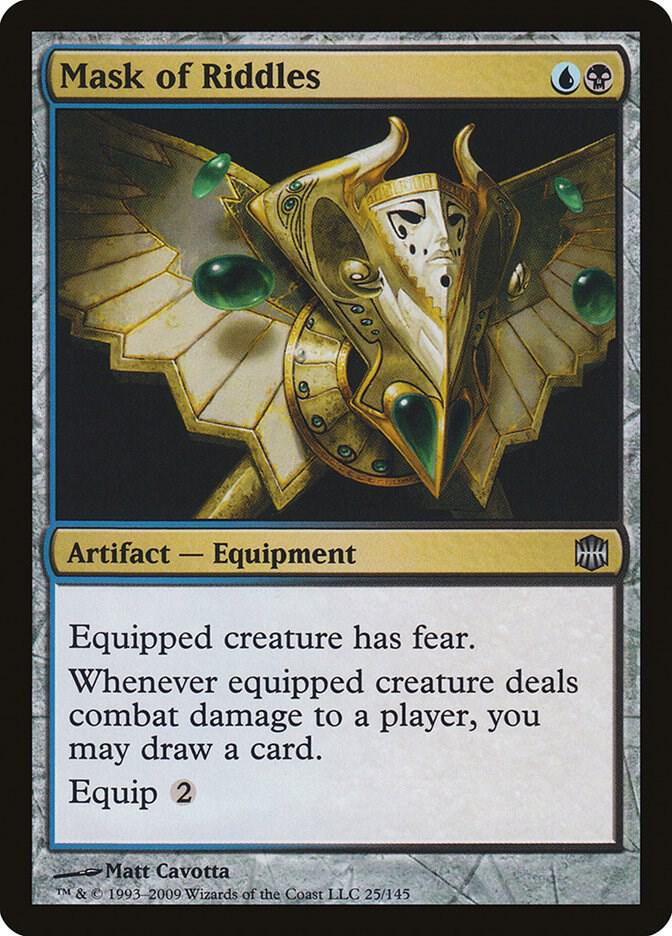 Mask of Riddles 25/145 (Alara Reborn)  - Foil | Good Games Modbury