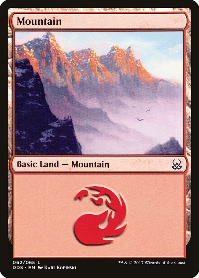Mountain (62) [Duel Decks: Mind vs. Might] | Good Games Modbury