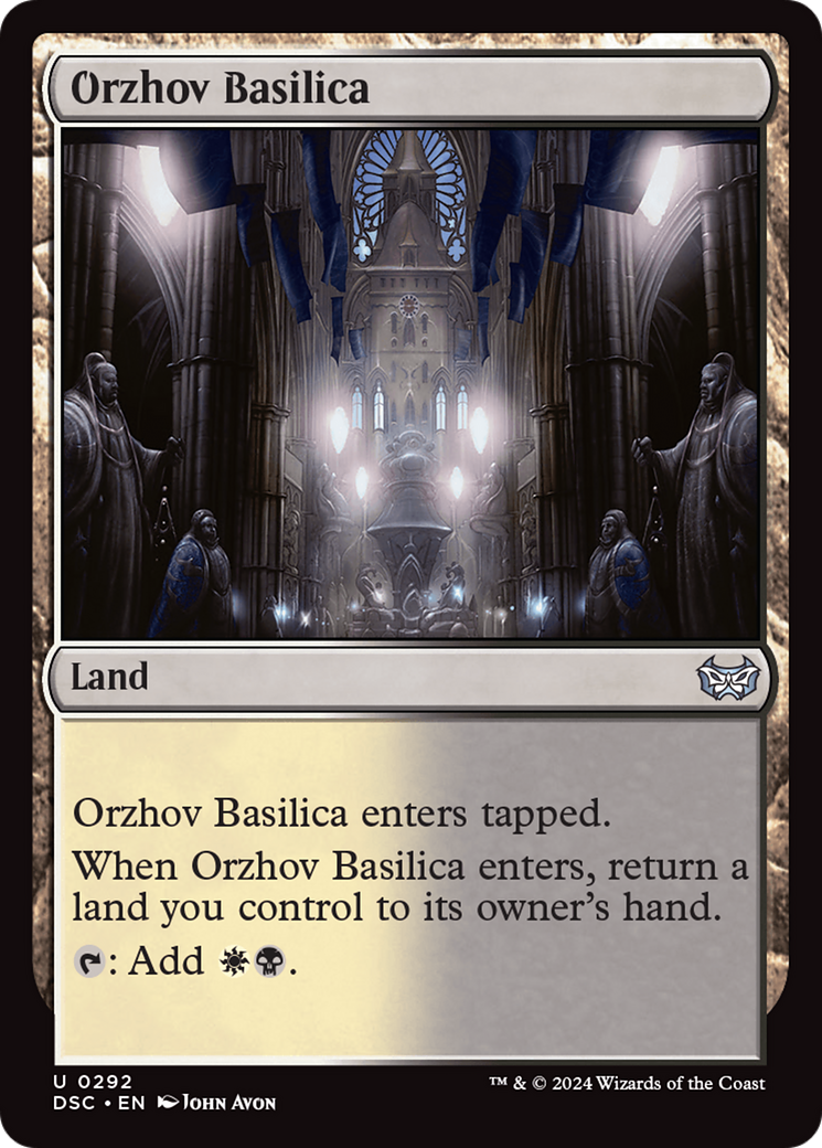 Orzhov Basilica [Duskmourn: House of Horror Commander] | Good Games Modbury