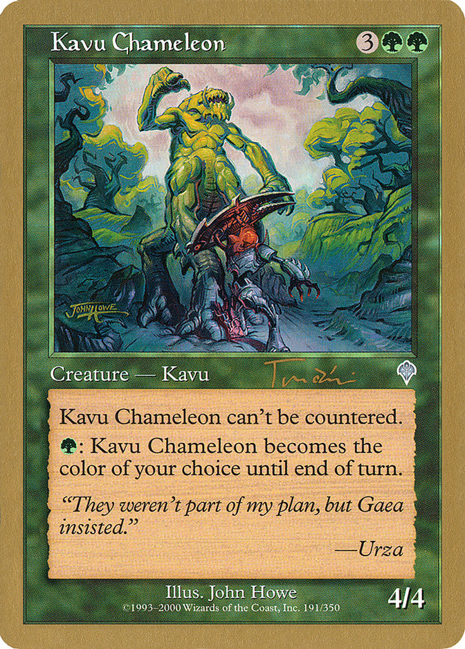 Kavu Chameleon (Jan Tomcani) [World Championship Decks 2001] | Good Games Modbury