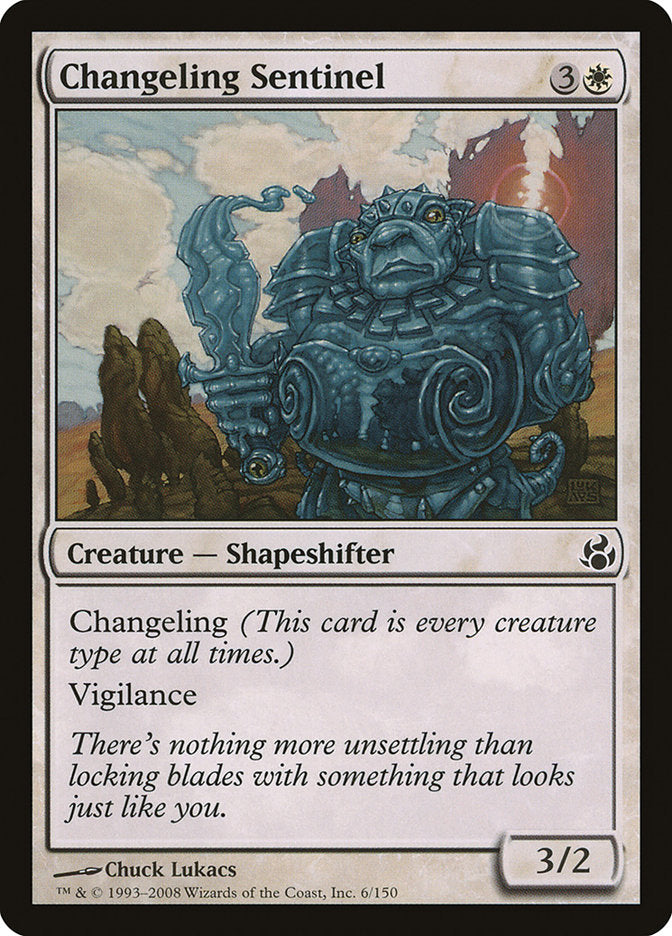 Changeling Sentinel 6/150 (Morningtide)  | Good Games Modbury