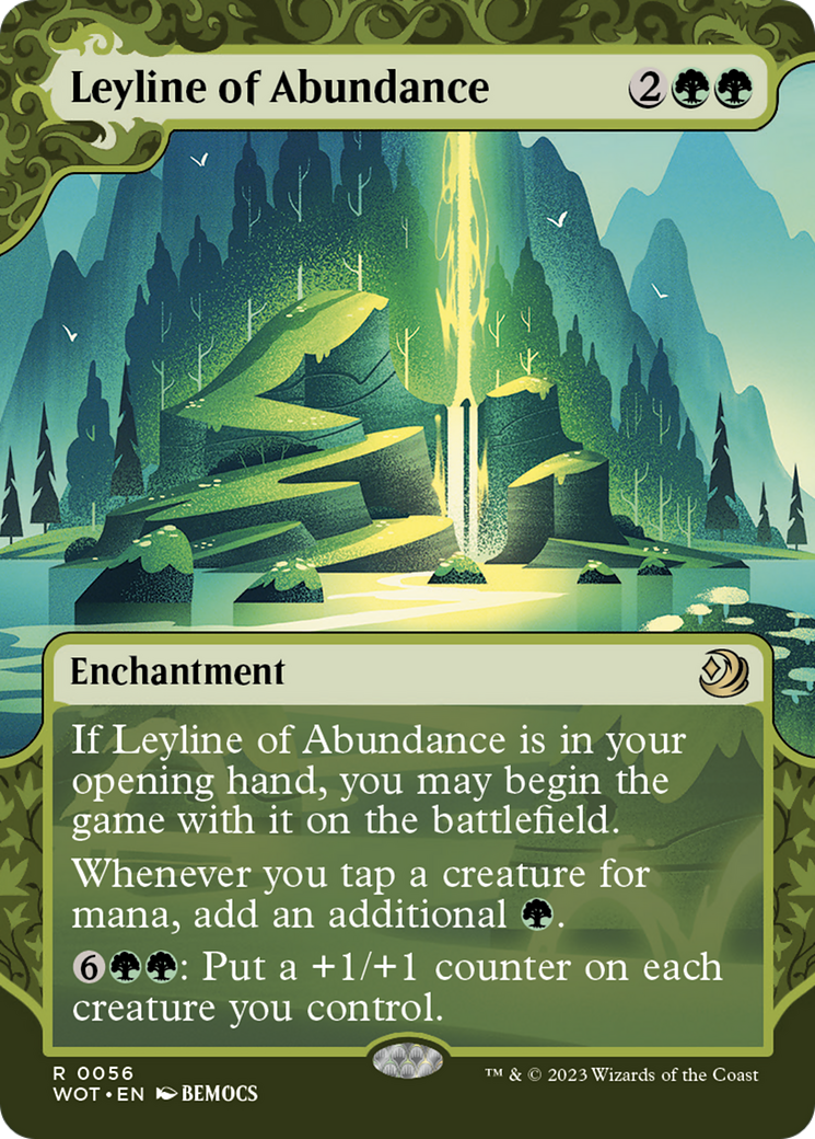 Leyline of Abundance [Wilds of Eldraine: Enchanting Tales] | Good Games Modbury