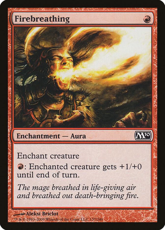 Firebreathing 137/249 (Magic 2010 (M10))  - Foil | Good Games Modbury
