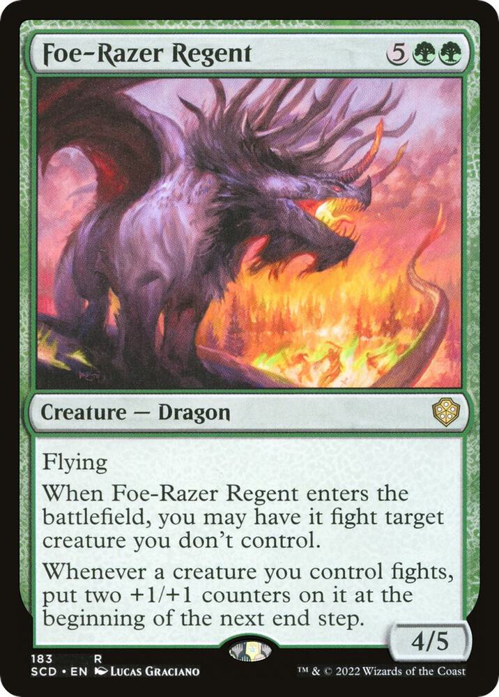 Foe-Razer Regent 183/352 (Starter Commander Decks)  | Good Games Modbury