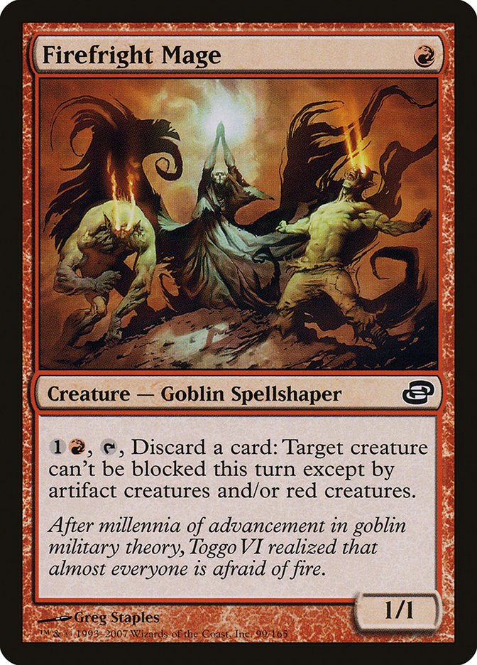 Firefright Mage 99/165 (Planar Chaos)  - Foil | Good Games Modbury