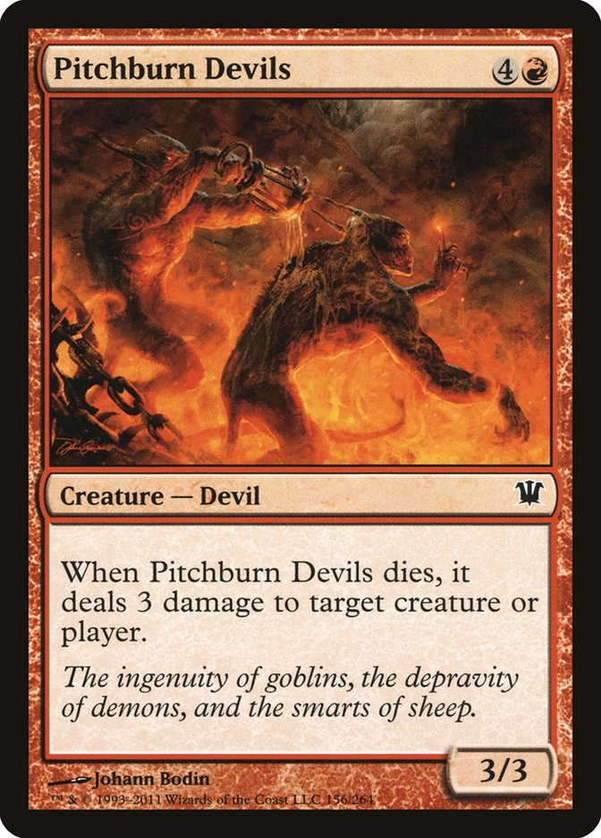 Pitchburn Devils [Innistrad] | Good Games Modbury