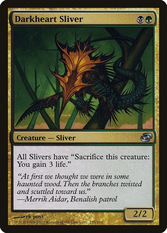 Darkheart Sliver 155/165 (Planar Chaos)  - Foil | Good Games Modbury