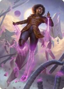 Kaya Intangible Slayer Art Card 49 (Art Series: Phyrexia: All Will Be One)  | Good Games Modbury