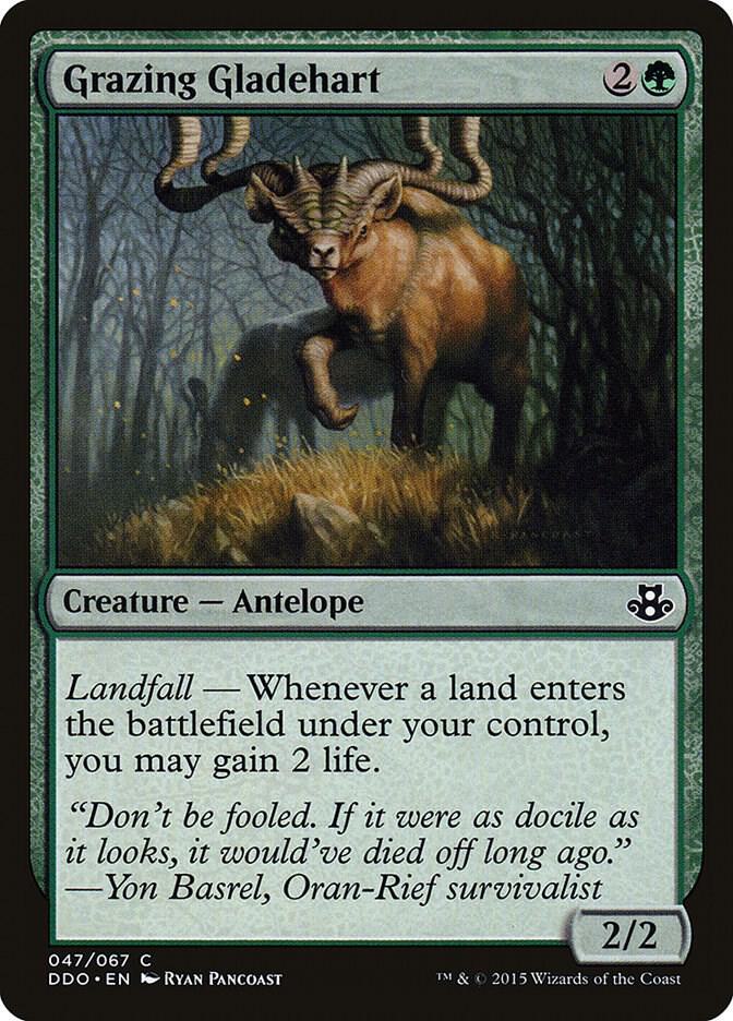 Grazing Gladehart 47/67 (Duel Decks: Elspeth vs. Kiora)  | Good Games Modbury