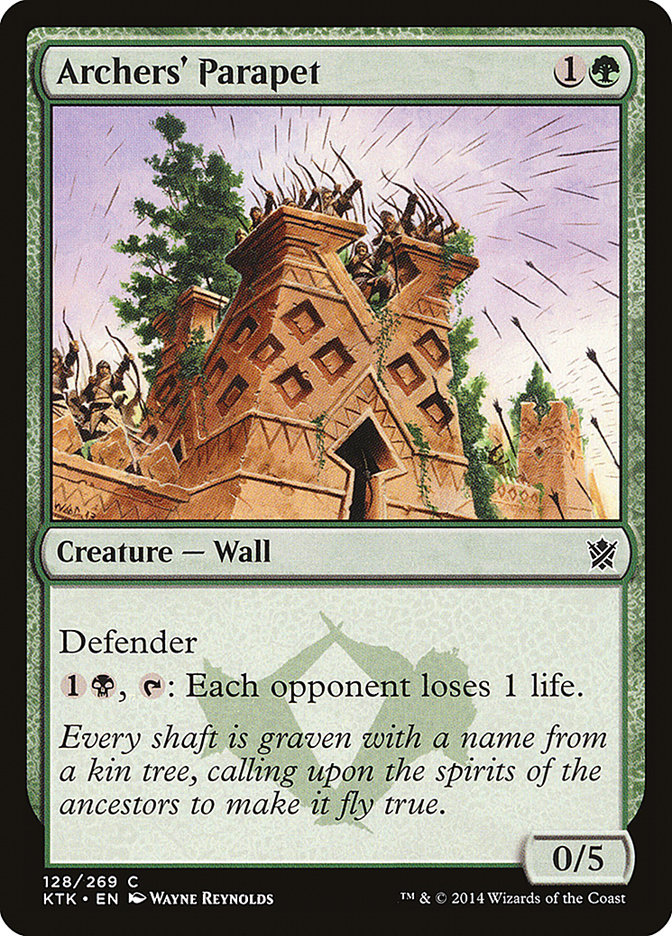 Archers' Parapet [Khans of Tarkir] | Good Games Modbury