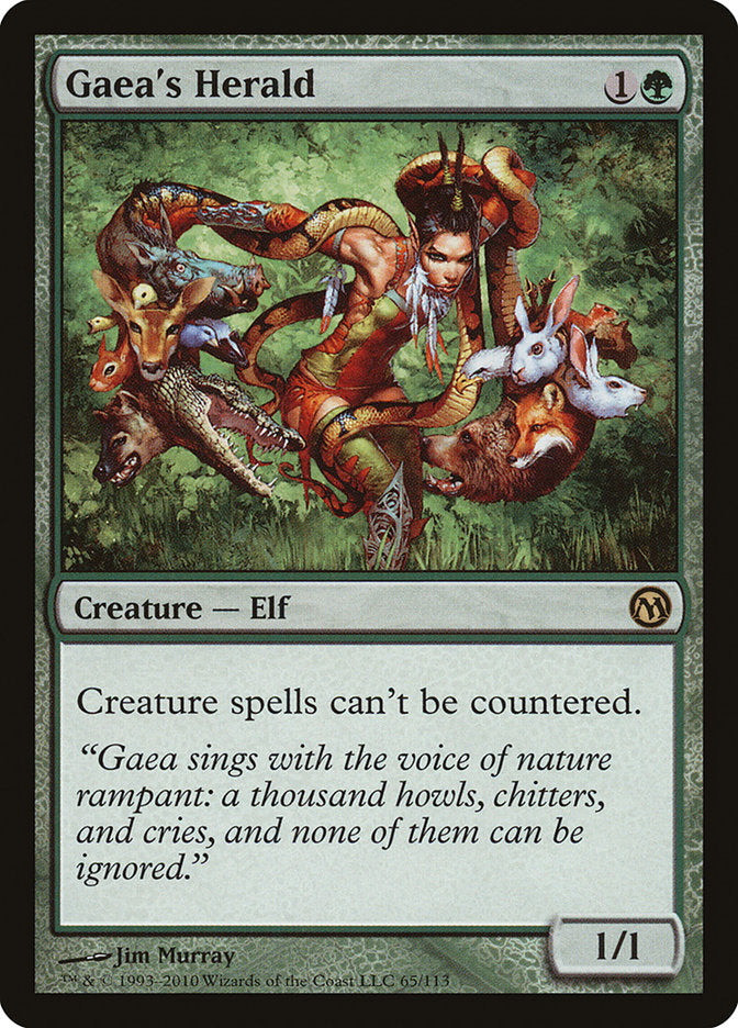 Gaea's Herald [Duels of the Planeswalkers] | Good Games Modbury