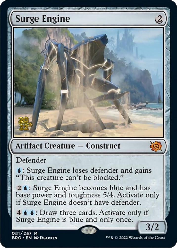 Surge Engine 81s/169 (Prerelease Cards)  - Foil | Good Games Modbury