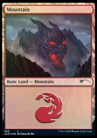 Mountain (Develish) (565) [Secret Lair Drop Promos] | Good Games Modbury