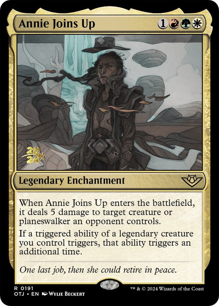 Annie Joins Up 191s/160 (Prerelease Cards)  - PreRelease Foil | Good Games Modbury