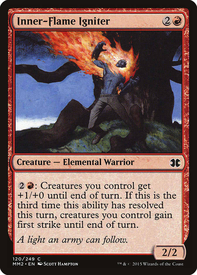 Inner-Flame Igniter 120/249 (Modern Masters 2015)  - Foil | Good Games Modbury