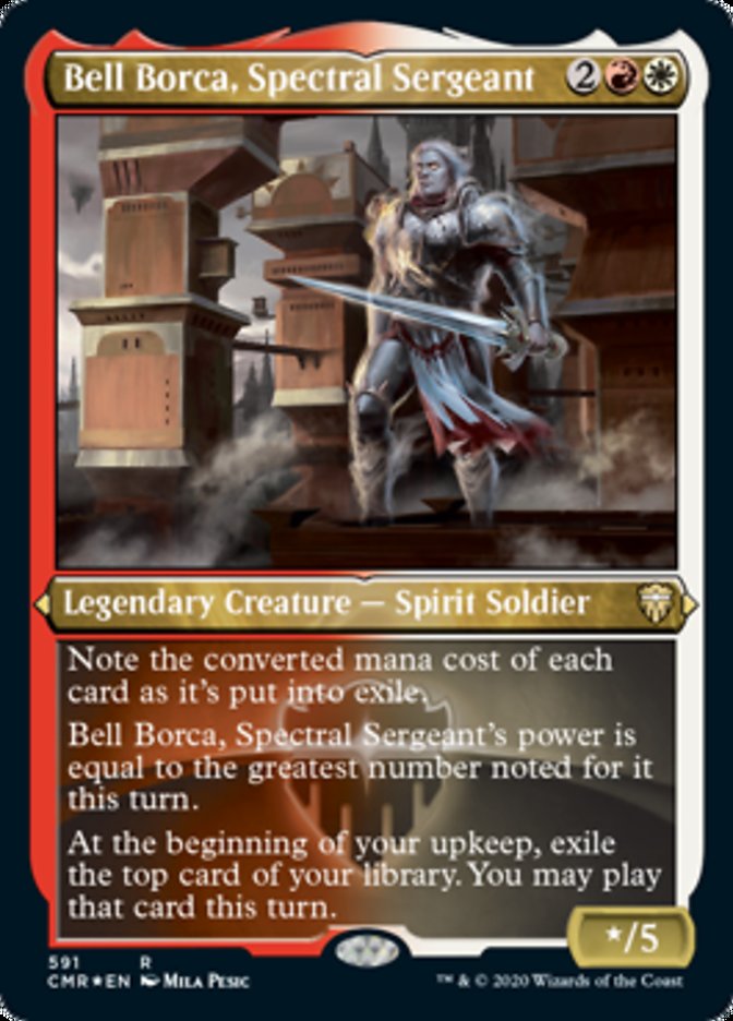 Bell Borca, Spectral Sergeant (Etched) [Commander Legends] | Good Games Modbury