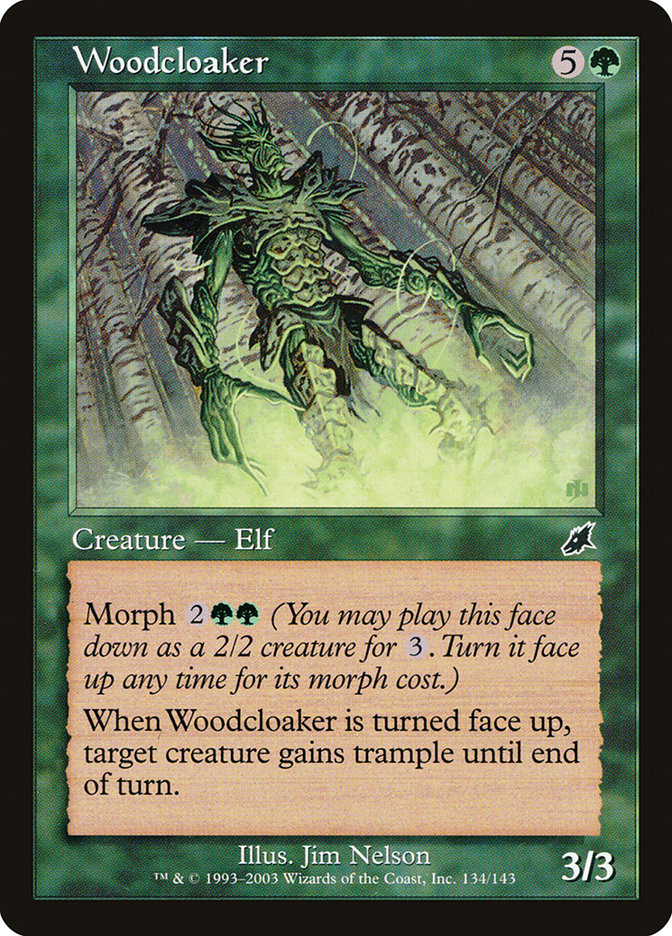 Woodcloaker 134/143 (Scourge)  - Foil | Good Games Modbury