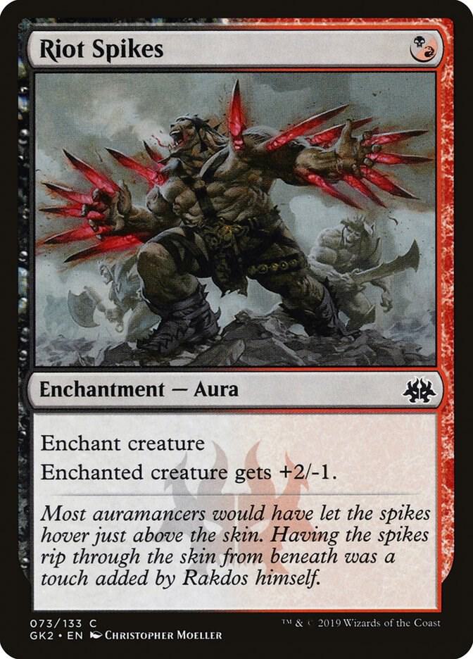 Riot Spikes 73/133 (Ravnica Allegiance: Guild Kits)  | Good Games Modbury