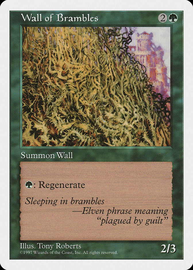 Wall of Brambles 338/455 (Fifth Edition)  | Good Games Modbury