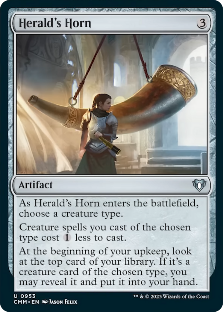 Herald's Horn [Commander Masters] | Good Games Modbury