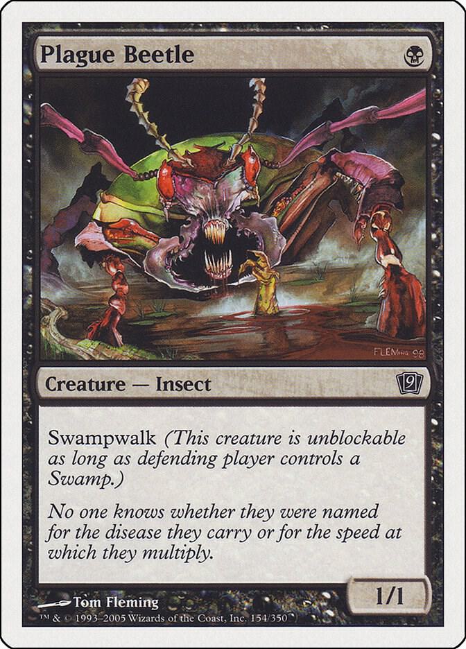Plague Beetle 154/350 (9th Edition)  | Good Games Modbury