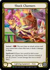 Shock Charmers (Golden) [FAB054] (Promo)  Cold Foil | Good Games Modbury