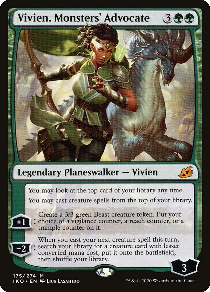 Vivien, Monsters' Advocate 175/274 (Ikoria: Lair of Behemoths)  | Good Games Modbury