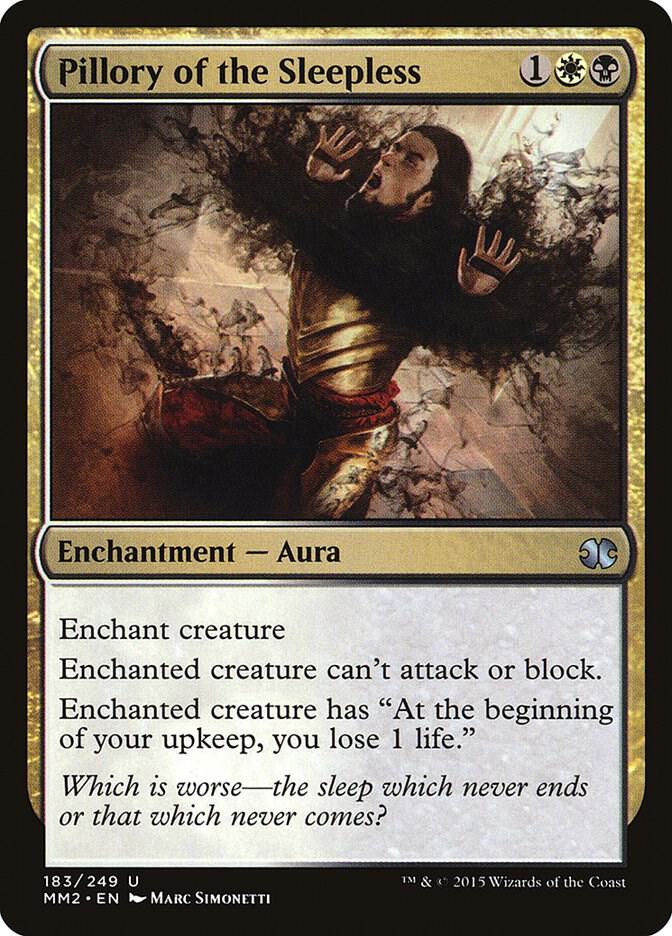 Pillory of the Sleepless 183/249 (Modern Masters 2015)  - Foil | Good Games Modbury