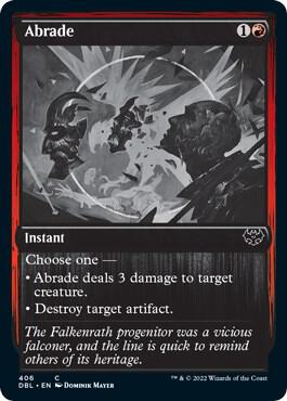 Abrade 406/534 (Innistrad: Double Feature)  - Foil | Good Games Modbury