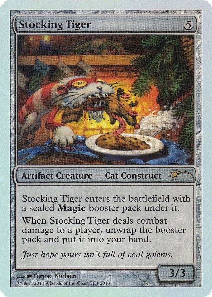 Stocking Tiger No Date HH 2013 (Media Promos)  - Foil | Good Games Modbury