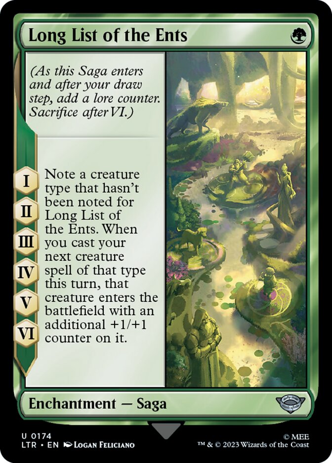 Long List of the Ents 174 (Universes Beyond: The Lord of the Rings: Tales of Middle-earth)  - Foil | Good Games Modbury