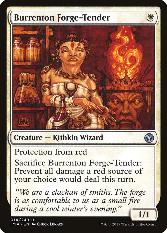 Burrenton Forge-Tender 14/249 (Iconic Masters)  - Foil | Good Games Modbury