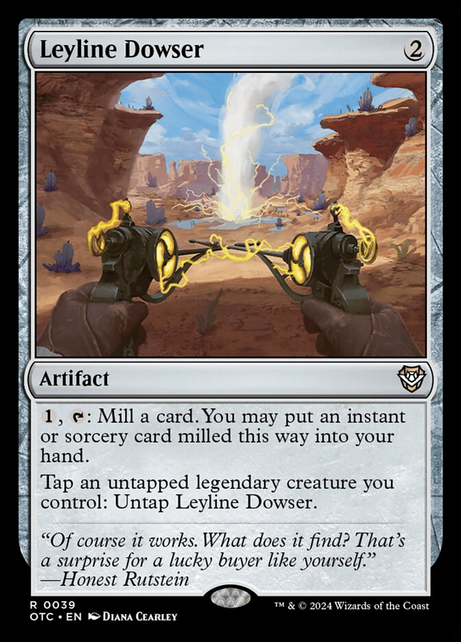 Leyline Dowser 39/342 (Commander: Outlaws of Thunder Junction)  | Good Games Modbury