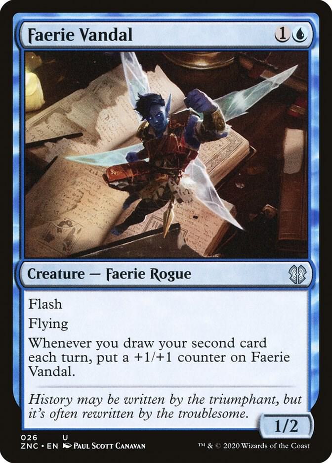 Faerie Vandal 26 (Commander: Zendikar Rising)  | Good Games Modbury