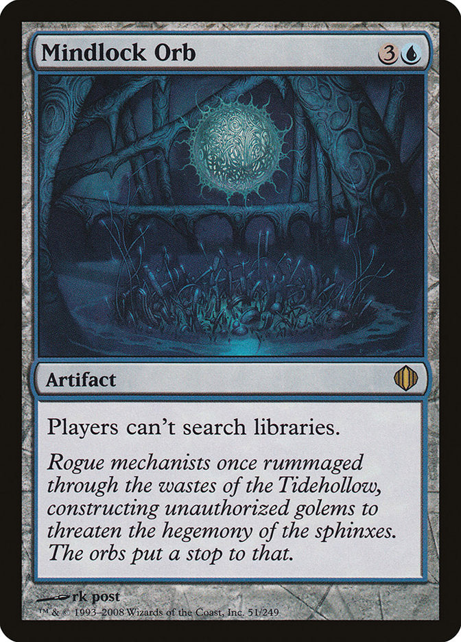 Mindlock Orb 51/249 (Shards of Alara)  - Foil | Good Games Modbury