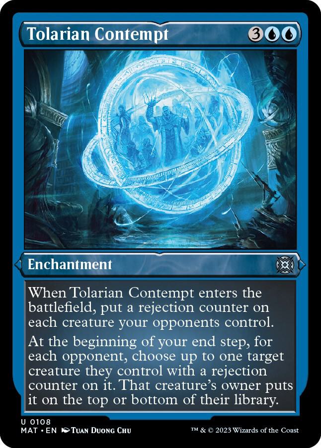 Tolarian Contempt 108/50 (March of the Machine: The Aftermath)  - Etched Foil | Good Games Modbury