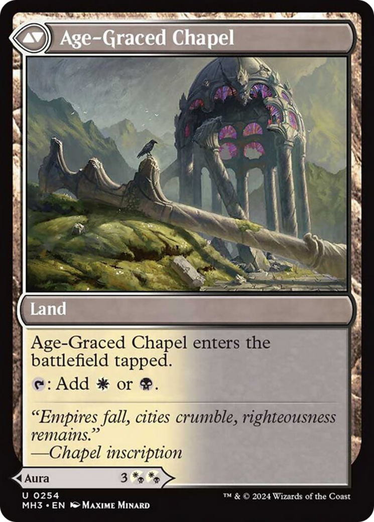 Glasswing Grace // Age-Graced Chapel [Modern Horizons 3] | Good Games Modbury