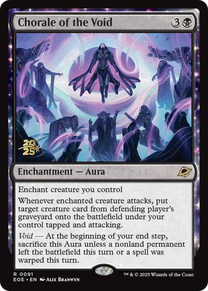 Chorale of the Void 91s/160 (Prerelease Cards)  - Foil | Good Games Modbury