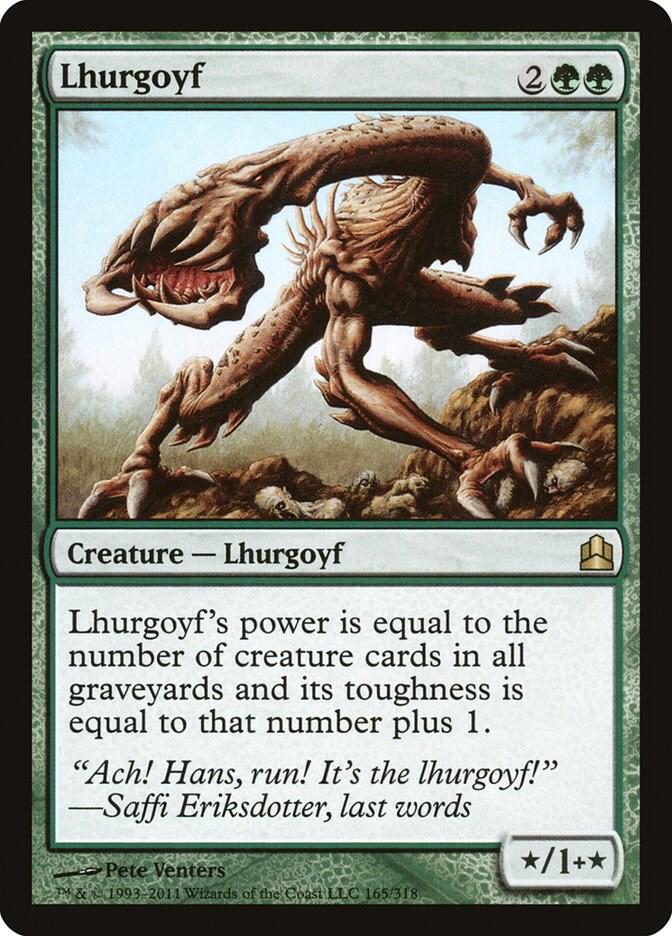 Lhurgoyf 165/318 (Commander)  | Good Games Modbury
