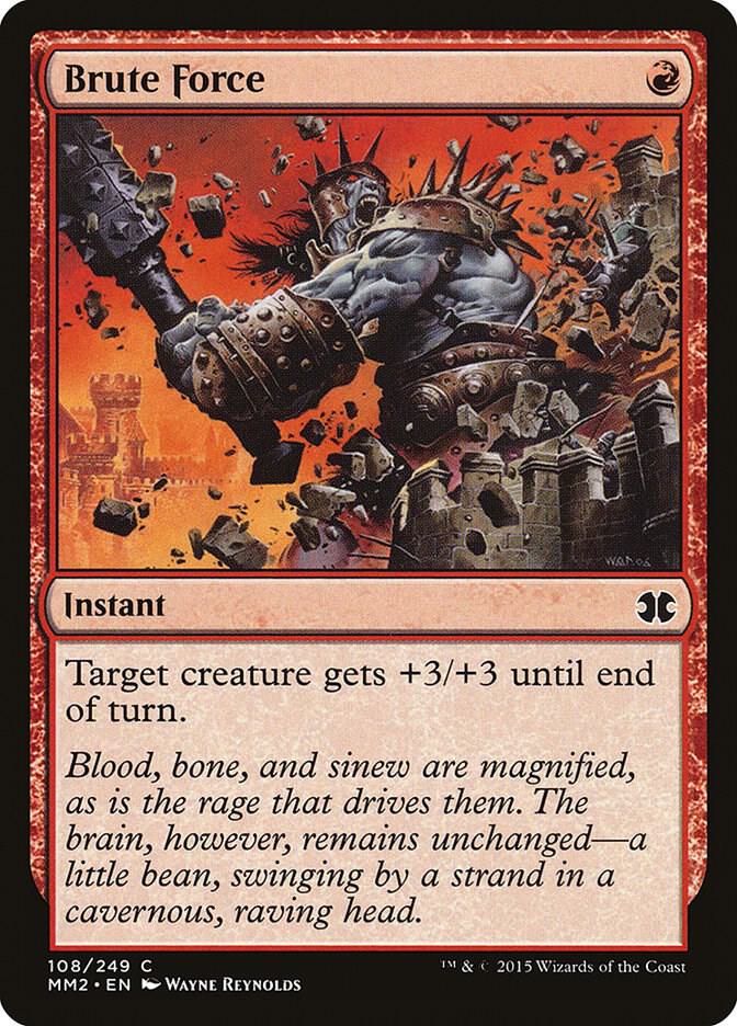 Brute Force 108/249 (Modern Masters 2015)  - Foil | Good Games Modbury