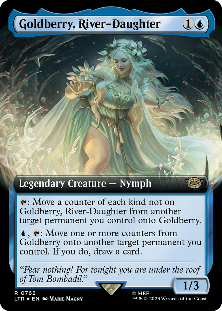 Goldberry, River-Daughter (Extended Art) (Surge Foil) [The Lord of the Rings: Tales of Middle-Earth] | Good Games Modbury