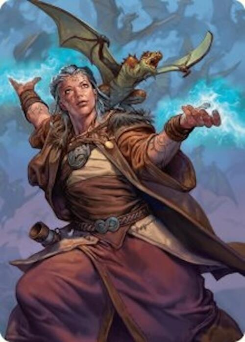 Drake Hatcher 2 Art Card 29 54 29 (Art Series: Foundations)  | Good Games Modbury